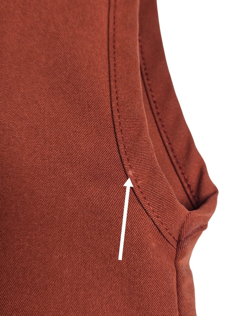 Figs Rafaella Oversized Scrub Top Burnt Orange Size Medium - Picture 12 of 12